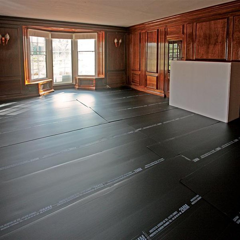 black floor protection sheet black floor protection sheet