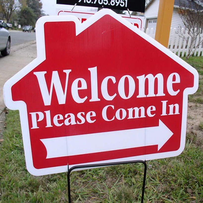 Outdoor Corflute Yard Signs Outdoor Corflute Yard Signs
